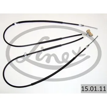 Lanko parkovací brzdy Tažné lanko, parkovací brzda LINEX 15.01.11