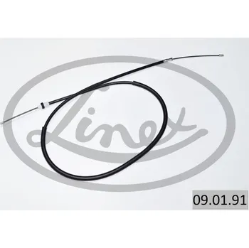 Lanko parkovací brzdy Tažné lanko, parkovací brzda LINEX 09.01.91