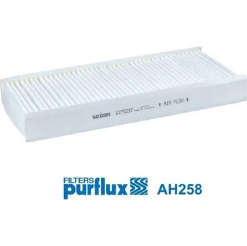 Ventilátor topení a klimatizace Filtr, vzduch v interiéru PURFLUX AH258