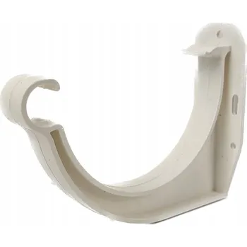 okap Přední hák pro okapový žlab 110 mm GALECO PVC bílý RAL 8010