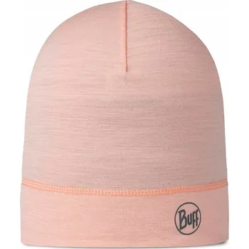Čepice Čepice zimní vlna Buff Merino Lightweight Beanie Unisex Korálová