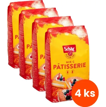 Mouka Zvýhodněný balíček 4 ks Schär Mix pâtisserie 1 kg