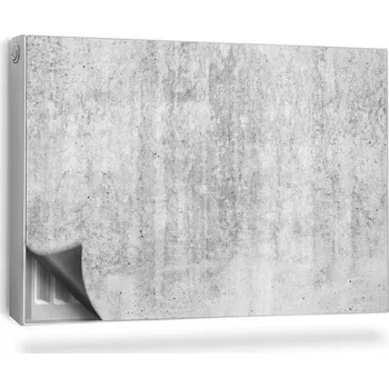 Obraz Magnetická podložka na radiátor, kryt 90 x 60 cm šedá