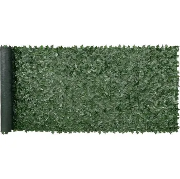Plot VEVOR Břečťanový privátní plot 150 x 400 cm zelená
