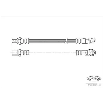 Brzdová hadice Brzdová hadice CORTECO 19018480
