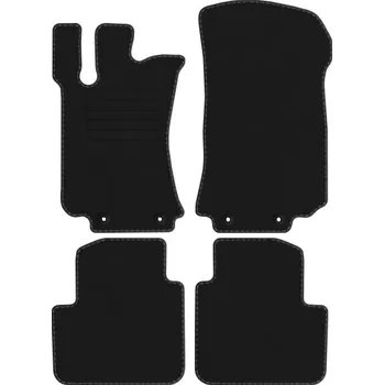 autokoberec Kobercové rohože Edecor velurové 4 ks