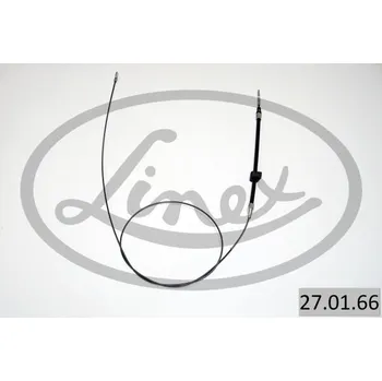 Lanko parkovací brzdy Tažné lanko, parkovací brzda LINEX 27.01.66