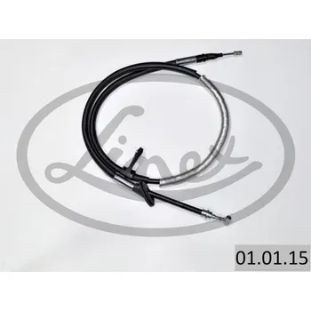 Lanko parkovací brzdy Tažné lanko, parkovací brzda LINEX 01.01.15