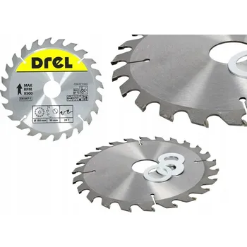 Vrták KOTOUČOVÁ PILA NA DŘEVO 180 mm, 24 zubů, otvor 16, 20, 30 mm