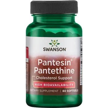 Přírodní produkt Swanson Pantesin Pantethine, 300 mg, 60 softgel kapslí
