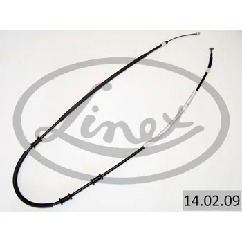 Lanko parkovací brzdy Tažné lanko, parkovací brzda LINEX 14.02.09