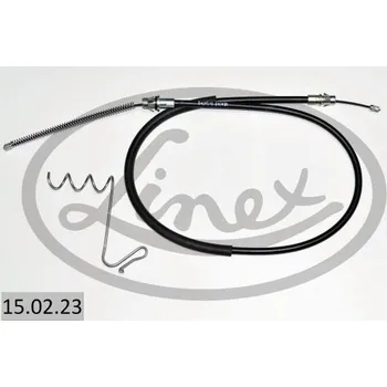 Lanko parkovací brzdy Tažné lanko, parkovací brzda LINEX 15.02.23