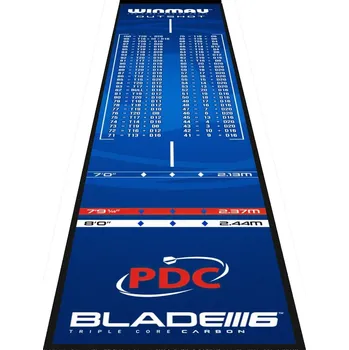 Příslušenství pro šipky Winmau Pro Zone Outshot Soft Feel Dart Mat 8209 koberec k terči
