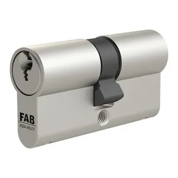 Vložka do dveří FAB - Assa Abloy FAB 3*** bezpečnostní oboustranná vložka s prostupovou spojkou, 5 klíčů Rozměr vložky: 40/65