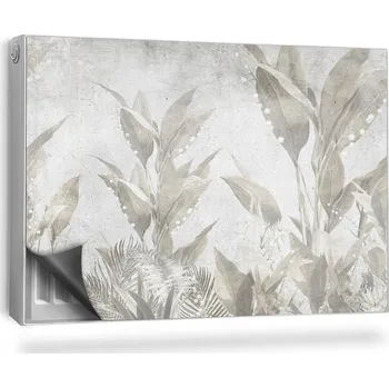 Obraz Magnetická podložka na radiátor, kryt 90 x 60 cm šedá