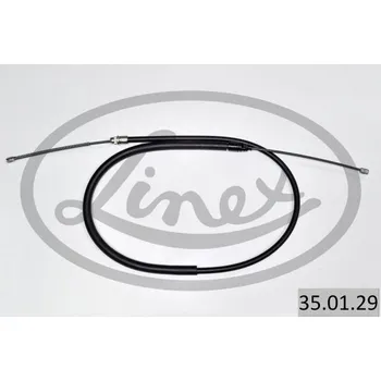 Lanko parkovací brzdy Tažné lanko, parkovací brzda LINEX 35.01.29
