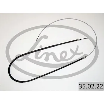 Lanko parkovací brzdy Tažné lanko, parkovací brzda LINEX 35.02.22