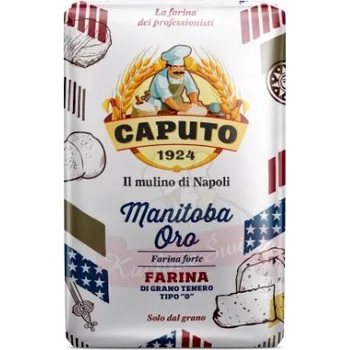 Přisada na vaření a pečení Mouka Caputo Manitoba Oro 1 kg pšeničná italská typ 0 na pečení