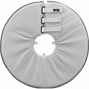 Trixie Ochranný měkký límec disk šedý, L 46-49 x 24 cm