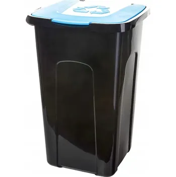 Odpadkový koš Odpadkový koš Nádoba na tříděný odpad na papír 50L Modrá
