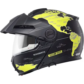 Helma na motorku Vyklápěcí přilba schuberth e2 atlas yellow xs 53