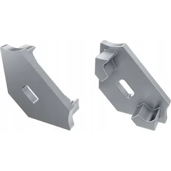 Příslušenství pro LED osvětlení Záslepka koncovka pro C-profil šedá