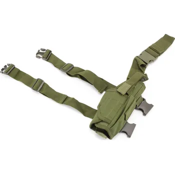 Sportovní střelba Imperator Tactical Taktické stehenní pouzdro na pistoli - olivové