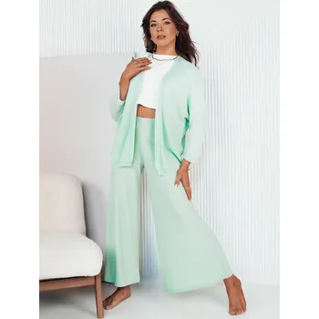 Dámské oblečení Mintové dámské široké kalhoty TERENI UY2004 Velikost: ONE SIZE