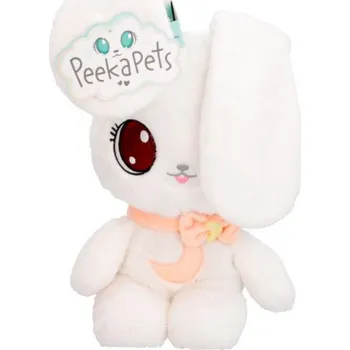 plyšák Peekapets Plyšový zajíček bílý