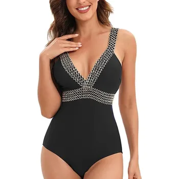 Dámské plavky Jednodílné plavky RETRO L (S136)