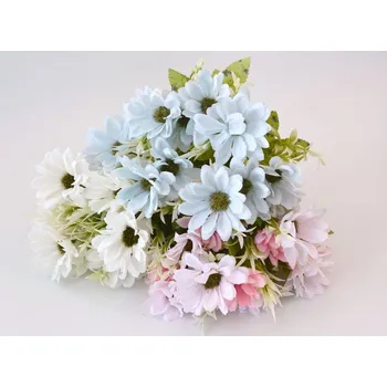 umělá květina Umělé květiny - Kopretiny - BÍLÉ