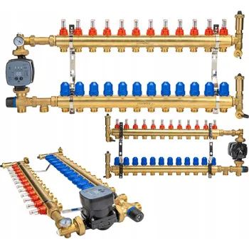 rozdělovač topení Rozdělovač DAMIX 12 okruhů