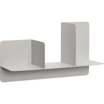 police Hübsch Nástěnná police FOLD šedá 21114