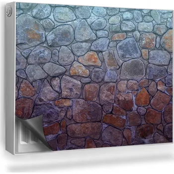 Obraz Magnetická podložka na radiátor, kryt 80 x 60 cm fialová