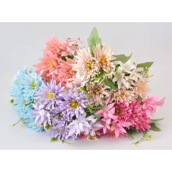 umělá květina Umělé květiny - Astry - LOSOSOVÉ