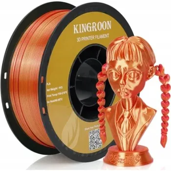 Filament Filament Silk PLA+ KINGROON (TechTotalStudio) 1,75 mm 1000 g modrý