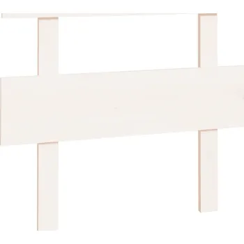 Čelo dřevěné borovicové bílé 93,5x3x81cm