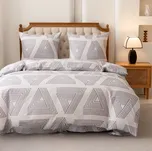 Povlečení z mikrovlákna TRIANGIA bílé Rozměr povlečení: 70 x 80 cm | 140 x 200 cm, 140x200 / 70x90 cm