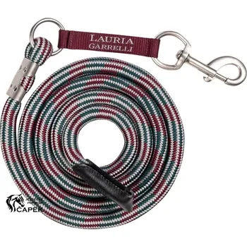 Vybavení pro koně Vodítko HKM -LIVIGNO- - Zelená