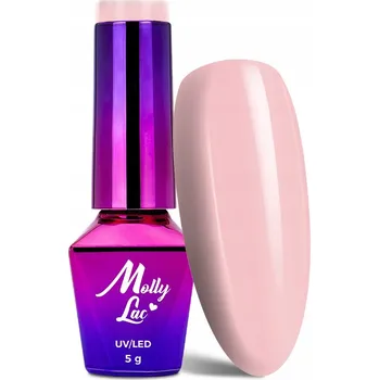 Přípravek na nehty Hybridní lak na nehty MOLLYLAC 5g Delicate Woman Innocent Girl Č. 67