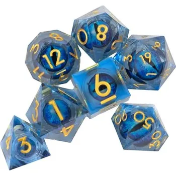 Příslušenství k deskovým hrám imago Sada kostek - Oko Beholdera, barva modrá