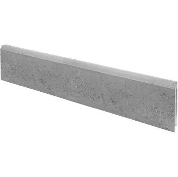 Zahradní obrubník Diton Betonový záhonový obrubník zaoblený 100 x 5 x 20 cm přírodní