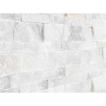 Obklad Obkladový kámen panel, přírodní mramor bílý, 3 velikosti