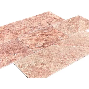 Dlažba Travertin RED obklad / dlažba 61x40,6x1,2 cm