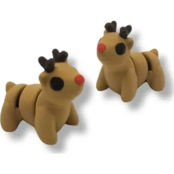 Hračka pro nejmenší Hračka Sobík z přírodního materiálu