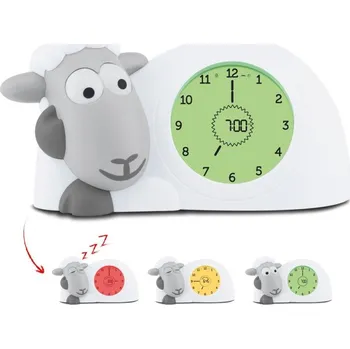 Budík ZAZU Tréninkový budík Ovečka Sam šedá