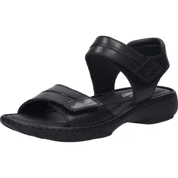 Dámské sandále DÁMSKÉ SANDÁLY JOSEF SEIBEL 76719 476105 ČERNÁ Barva: Černá, Velikost: 37