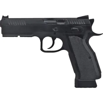 Nášivka Imperator Tactical PVC 3D nášivka ve tvaru pistole CZ Shadow - černá