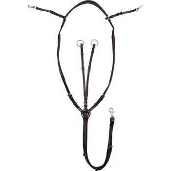 Poprsník Supreme Poprsník s martingalem Hunting Supreme, tmavě hnědý FULL