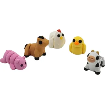 Hračky farmářská zvířátka z přírodního materiálu